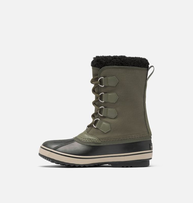 Mens Snow Boots Deep Green/Black - Sorel 1964 Pac™ Nylon - 045-YLEUCV